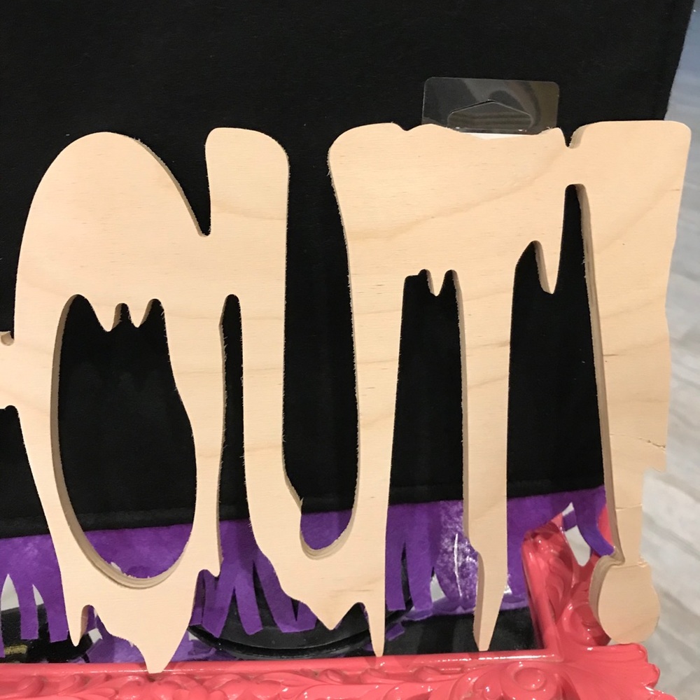 ArtMinds "Keep Out"👻 DIY Halloween Sign-NWT - Picture 4 of 5